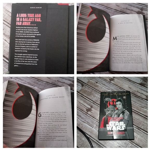 ❄4/$20 NEW Star Wars Moving Target Hardback Book - Picture 7 of 8